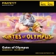 Gates of Olympus slot game by Pragmatic Play featured banner showing RTP 96% on Pirate777 Malaysia