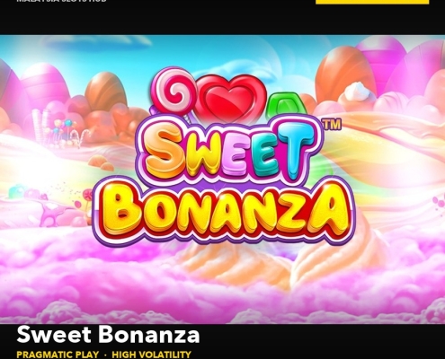Sweet Bonanza slot game by Pragmatic Play featured banner showing RTP 96% on Pirate777 Malaysia